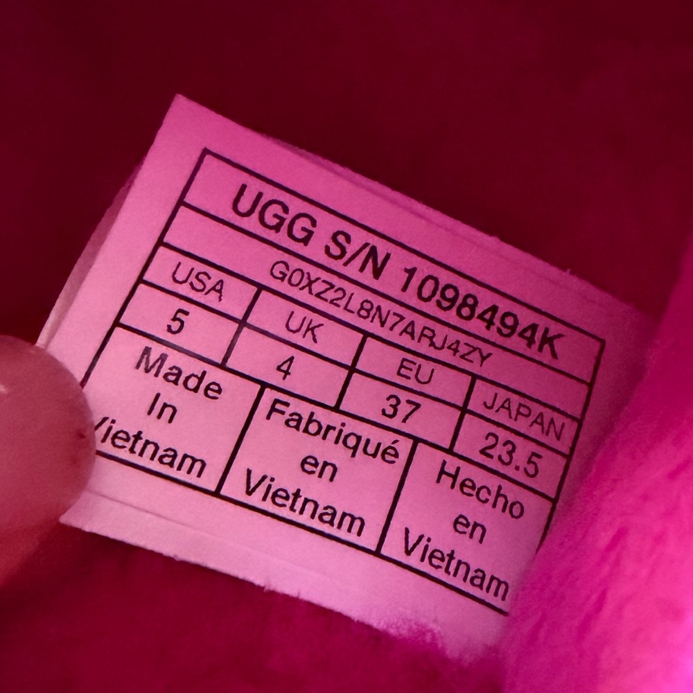 Ugg pink fluff yeah slides - image 6